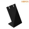 10pcs Acrylic Jewelry Storage Rack, Multi-purpose Necklace Earrings Gift Packaging, Suitable for Mall Counters Exhibition Display Racks
