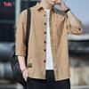 Men's Cotton 3/4 Sleeve Casual Shirt