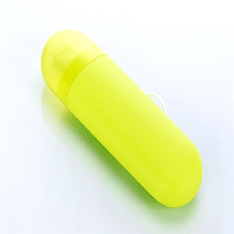 1Pc Travel portable toothbrush case, toothbrush holder, home hanging toothbrush holder, dust-proof storage box