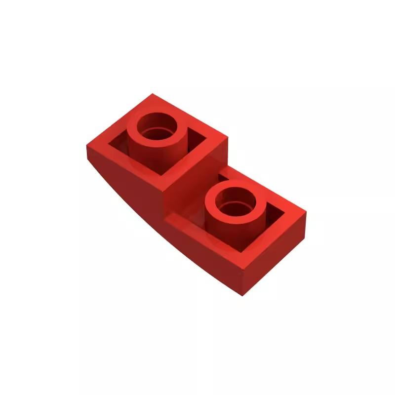 200pcs MOC Assembles Particles 24201 Slope Curved 2 x 1 Inverted Building Blocks DIY Model Educational High-Tech Spare Brain Toy
