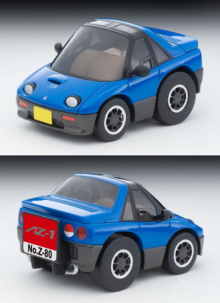 ChoroQ Zero Autozam Finished Product Z-80b AZ-1 Blue/Gray