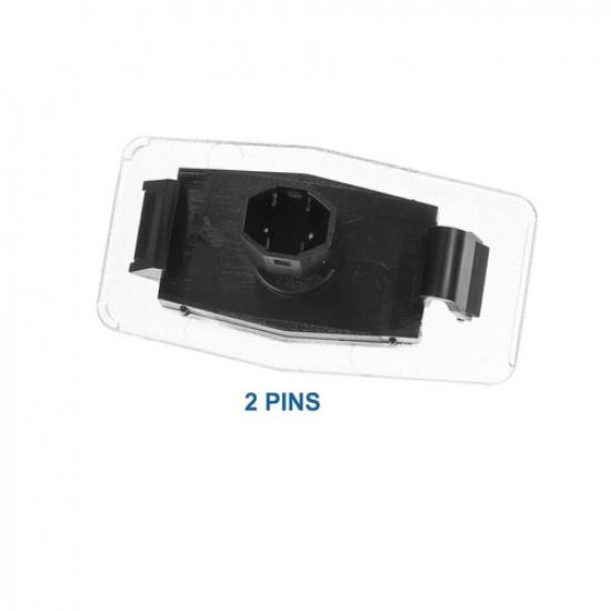 2x LED License Plate Lights YL8Z13550AA For Mazda Protege Miata MX-5 Ford Escape