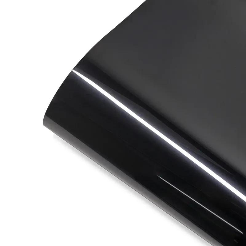 

Glossy Black Car Roof Wrap Vinyl 1.35M x 2M/3M Bubble-Free Self Adhesive Car Top Film for Skylight Style Protection Styling 1.35Mx2M