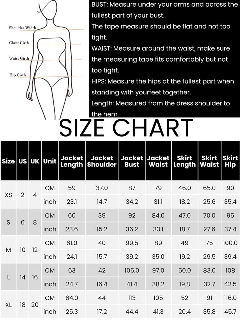 Allegra K Damen 2-teiliges Blazer- und Bleistiftrock-Anzug-Set, Hellkhaki, Größe XL, Figurbetont, Kurzarm, Unifarben, Business-Anzug