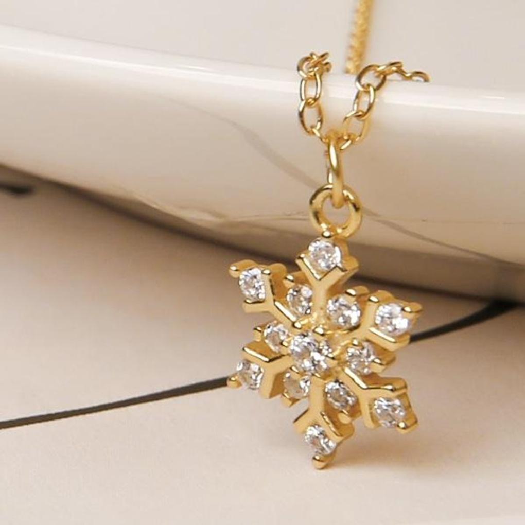 Damers Dagliga Iskristall 925 Silver Halsband