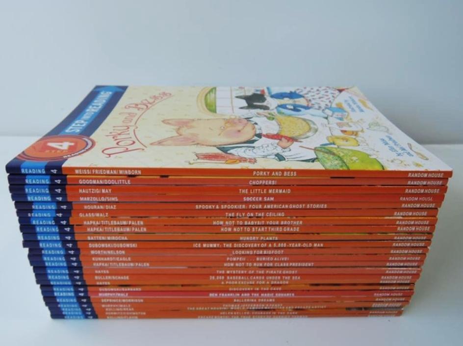 [USED] English Picture Book Extensive Reading Set of 23 Books: Step Into Reading 4