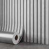 Thickened Faux Grille Self-Adhesive Fluted Panel Wallpaper Waterproof MoistureProof Home Accent Wall Renovation Sticker