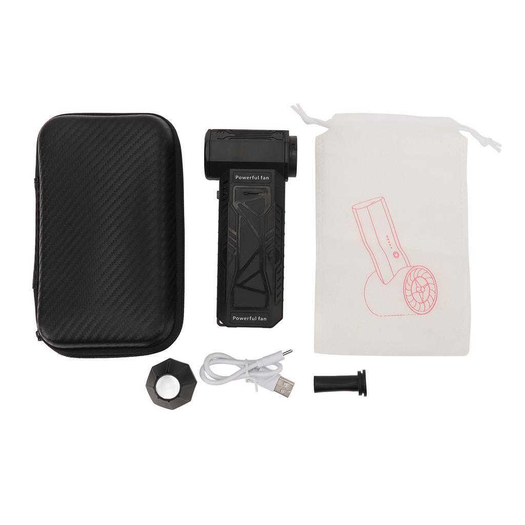 Electric Air Duster 150000RPM High Speed Rechargeable Portable Brushless Motor Handheld Turbine Jet Fan for Computer