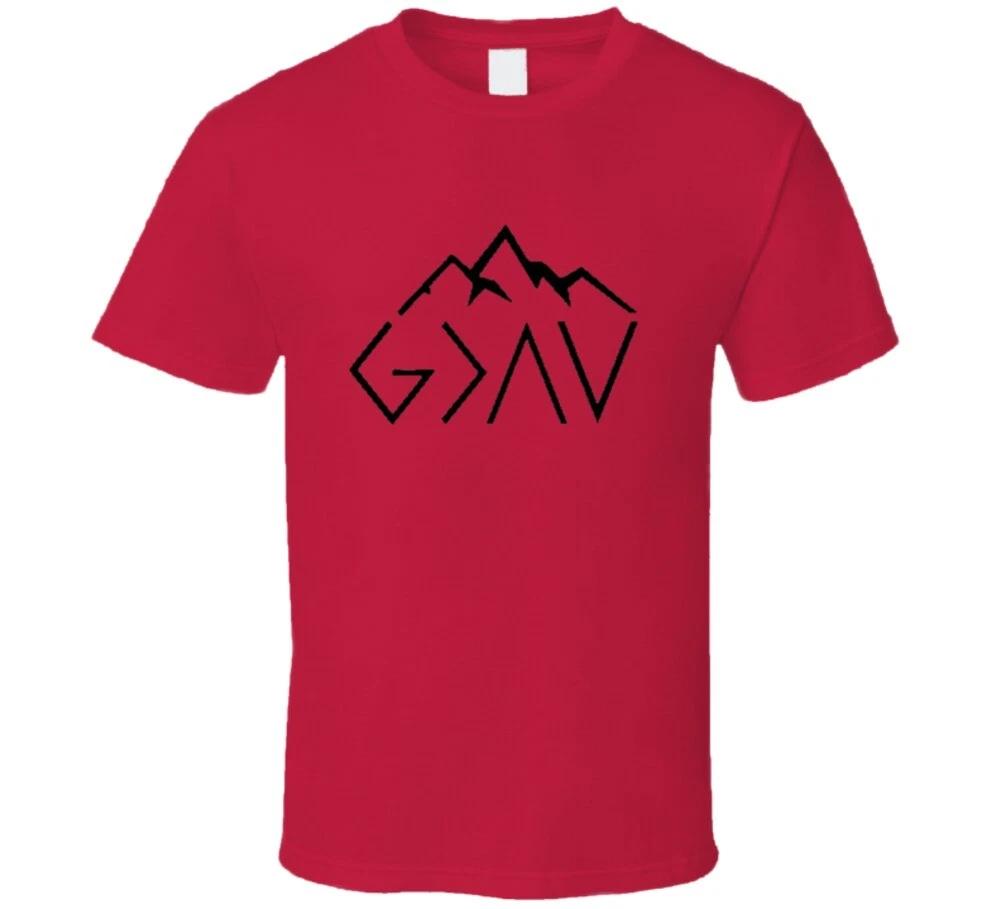 God Is Greater Than The Highs And The Lows Christian T Shirt 3XL