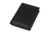 Men's Leather Wallet Kaletnik Afekt Black Matte