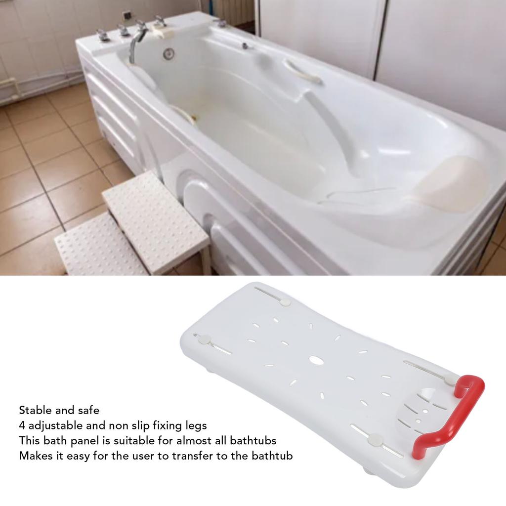 Bath Tub Board Comfortable Tub Transfer Bench Portable Bathtub Shower Bench for Elderly