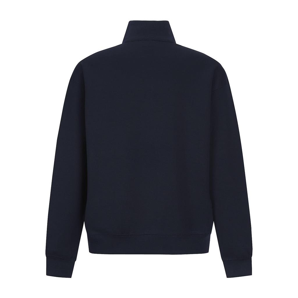 MARTINE GOLF High Neck Half Zip Sweatshirts_Navy