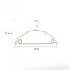 Hanger Household Clothes New Non Marking Anti Shoulder Corner Clothes Support Hanging Thick  Velvet Load-bearing Hangers
