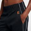 Nike Court Striped Casual Knit Sports Pants Women Bottoms Black AV2457-010