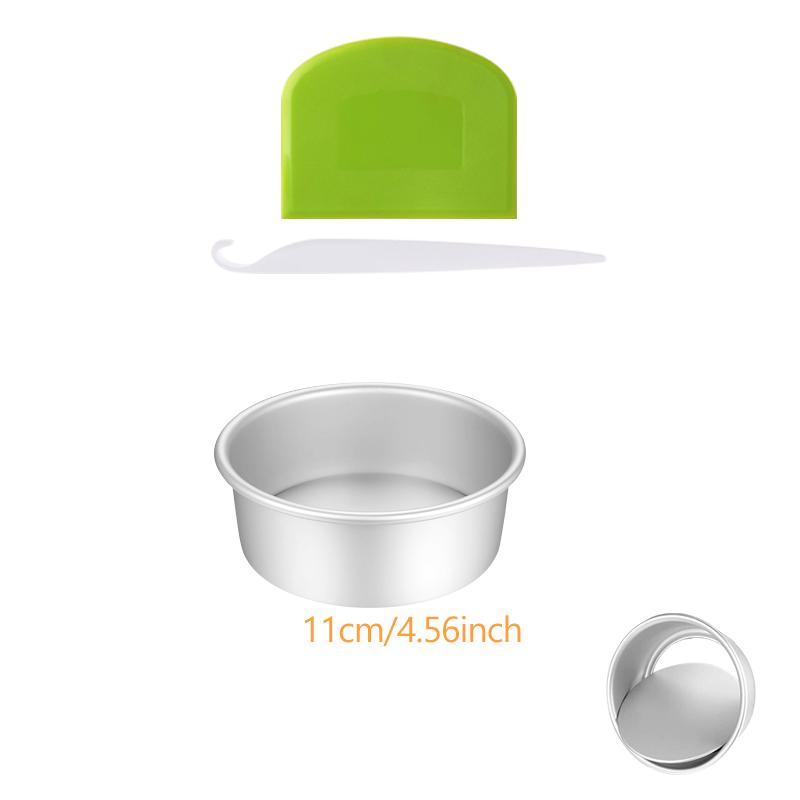 

4/6/8/10 Inch Removable Bottom Aluminum Round Cake Pan Baking Tray Layer Tier Cake Pans Cheesecake Tin Kitchen Tools 10110