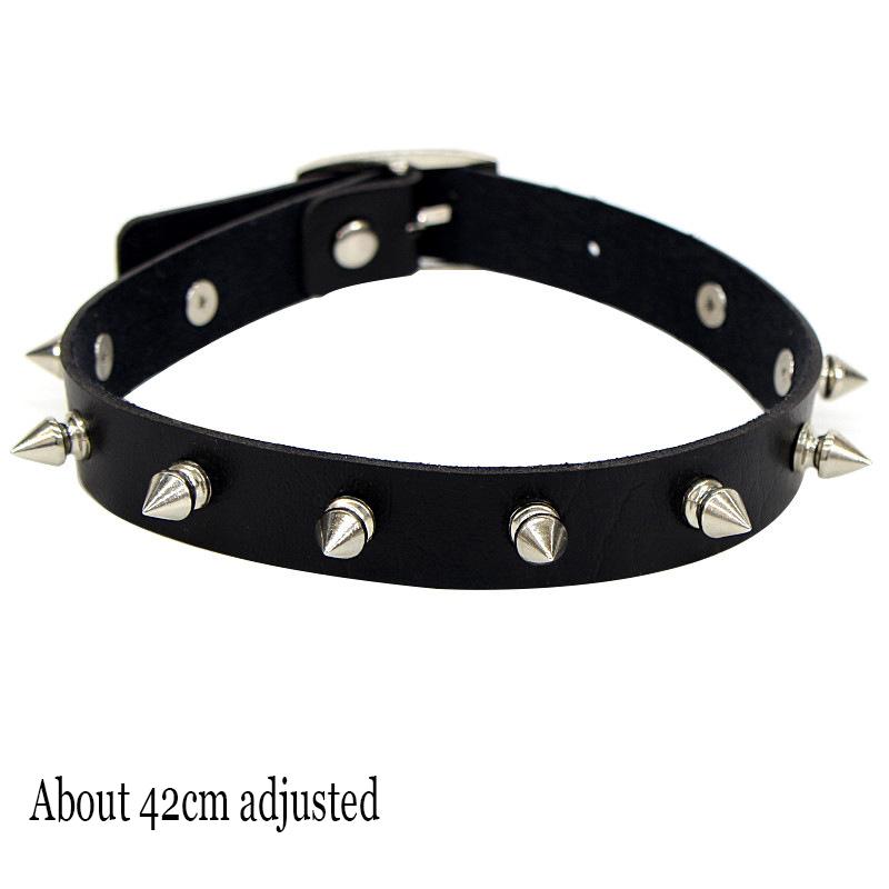 Femeie Negru Punk Guler Choker Colier Sexy Piele PU Lacăt Inimă Cheie Spike Choker Gothic Accesorii Cosplay Bijuterii Petrecere