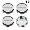 4PCS OD 60MM / ID 56MM Cap For Rims WORK EMOTION EQUIP MEISTER VS Emblem Wheel Center Cap Sport Car Logo Wheel Cover Hub Caps