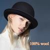 Velká velikost 100% plstěný cylindr pro muže Formální fedora pro ženy Halloween Klobouk buřinka Klobouk pro gentlemana Trilby Čarodějnická čepice 54-62 cm