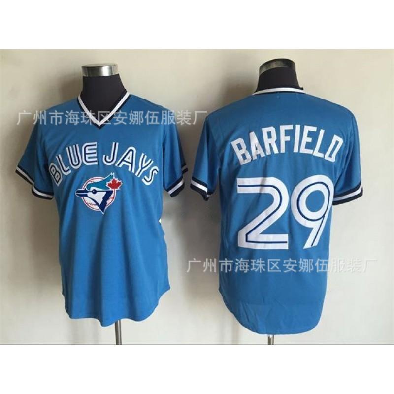 2026 Blue Jays Retro Embroidered Baseball Jersey 291232 Team Sports Top