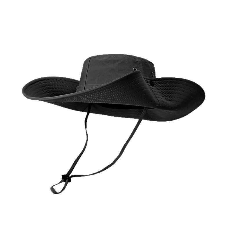 Yazlık Geniş Kenarlı Kovboy Şapkası - Erkek & Kadınlar İçin Dış Mekan Aktivitelerinde Güneş Koruması