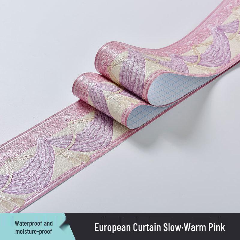 Plintă Decorativă Impermeabilă din PVC și Autocolante de Perete pentru Casă