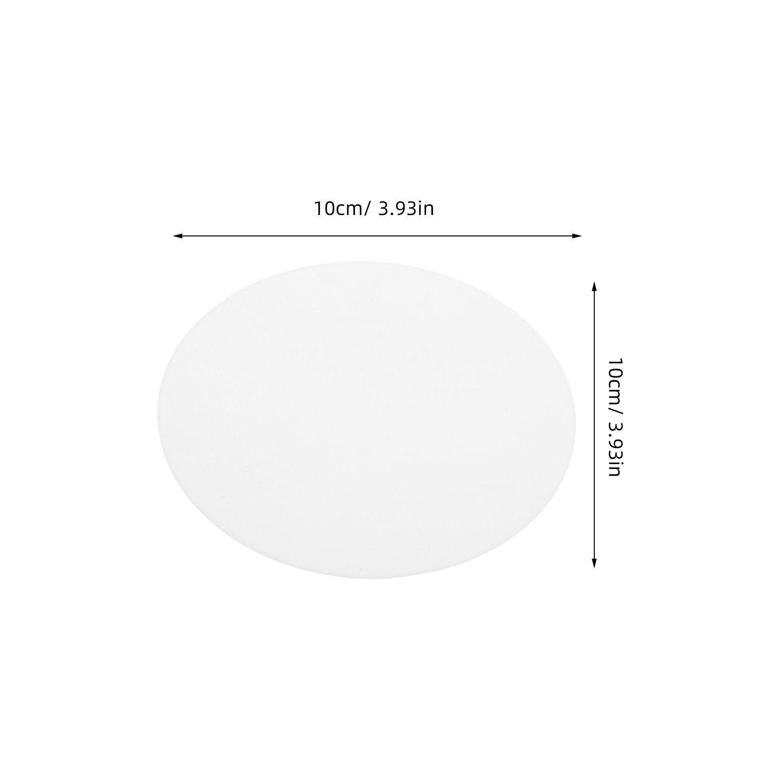 

5Pcs Round Lampshade Diffuser Acrylic Sheet 10Cm Diameter Anti-Glare Light Shade Diffuser Panel Ceiling Light Cover Replacement