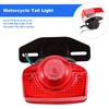 Motorcycle Brake Tail Light Tail Light Assembly With Bulb For Honda CT70 CT90 CT125 XL70 CL70 CL90 Jialing JH70-A87Q