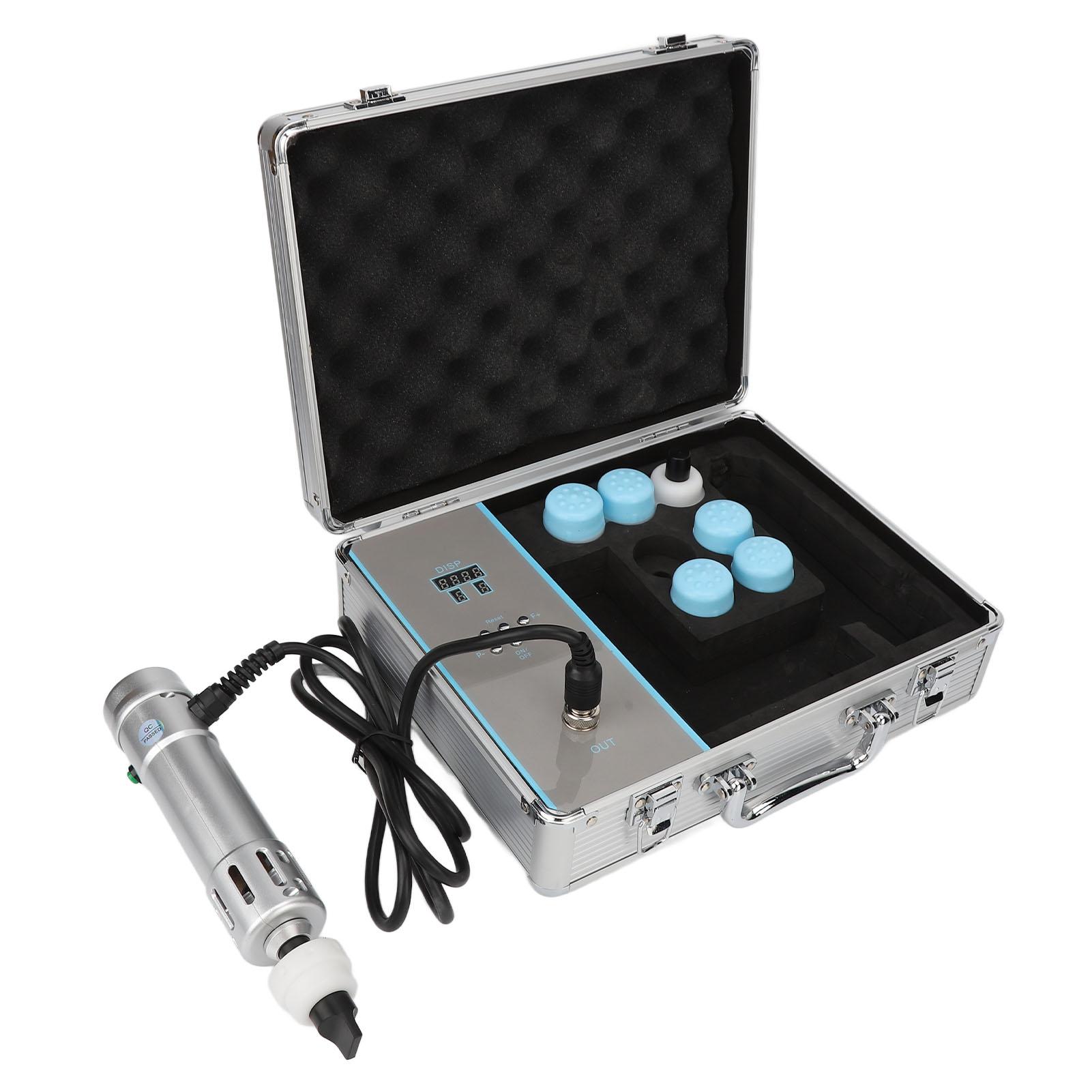 

Аппарат ударно-волновой терапии Аппарат ЭД-терапии Профессиональный Аппарат ударно-волновой терапии ЭУВТ Серебряный UK Plug