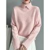 Women Autumn Long Sleeves Sweater Pullovers Knitted Female Knitwear Solid Color Ladies Knitting Sweaters