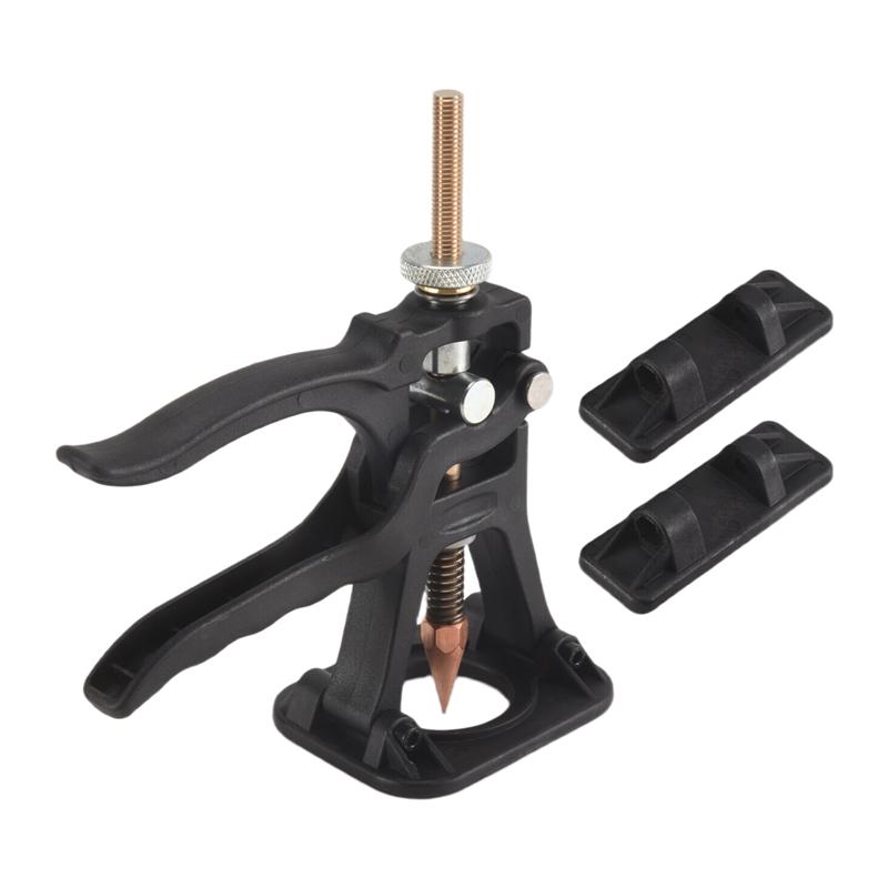 

Automotive Metal Dent Quick Puller Spot Welding Pulling Unit Car Body Fine Repair Tool Small Leveling Bar Lifter-A99D чорний