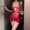 Sexy Underwear Pure Desire Temptation Open Sexy Empty Lace Neck Onesie Female Temptation
