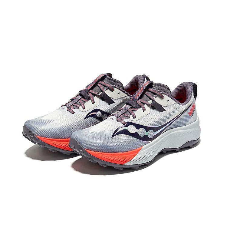 SAUCONY Endorphin Edge Racing Trail Running Shoes Men Sneaker Gray Red S20773-125