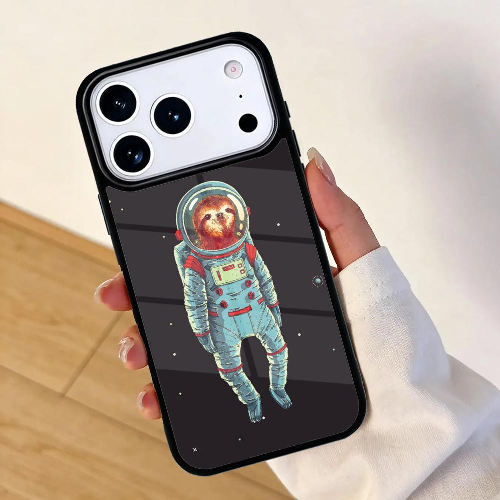 Astronaut Space Sea Diver Mobile Phone Case for IPhone 17 AIR 16pro Max 15 14 13 12 11 Bumper Cover