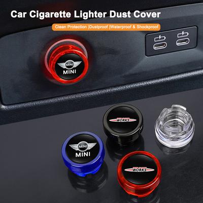 Car Cigarette Lighter Dust Proof Protect Cover Lighter Button For BMW Mini Works Cooper F54 F55 F56 F57 F60 R50 R52 R53 R55 R56