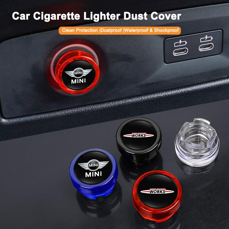 Auto Zigarettenanzünder Staubdicht Schutzabdeckung Zigarettenanzünder Knopf Für BMW Mini Works Cooper F54 F55 F56 F57 F60 R50 R52 R53 R55 R56