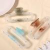 Gradient Jelly Claw Clip for Thick Hair - Updo Shark Clip Hairpin for Women