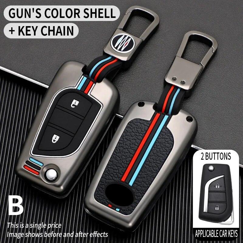 

Чохол для дистанційного ключа для автомобіля Toyota Auris Corolla Avensis Verso Yaris Aygo Scion TC IM Camry RAV4 Forturner Hilux