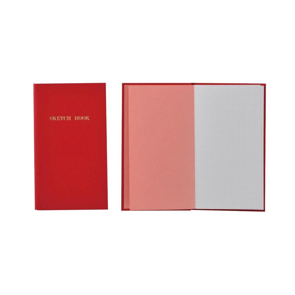 KOKUYO Field 40 Red Sketch Notebook, sheets, THF-KN06R,