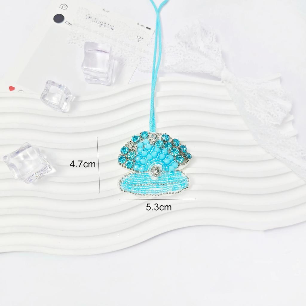 5-10cm Rhinestone Patch Starfish Pendant Sea Horse Patch For Bag Decoration Accessories Personalized Gifts Clothing Applique