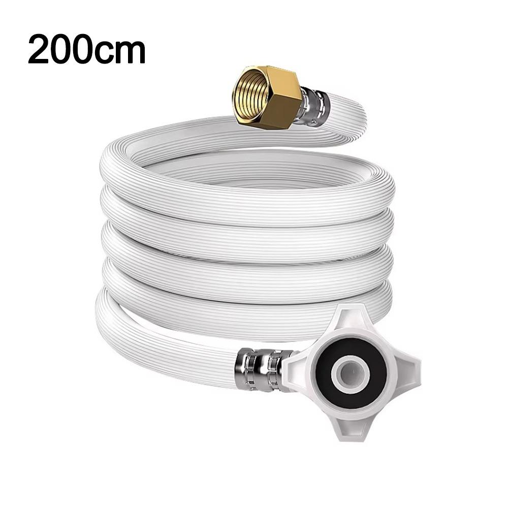 80-500cm Length Flexible Braided Hose PVC Kitchen Bathroom Plumbin Durable Plumbing Hose