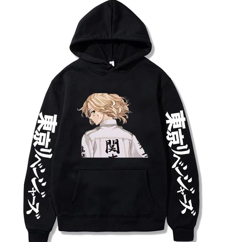 Anime Tokyo Revengers Manjiro Sano MIKEY Graphic Print Hooded Men Women Manga Hoodies Comfortable Sweatshirt Harajuku Pullover