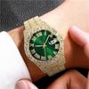 Roman Numeral Full Diamond Ladies Quartz Fashion Watch