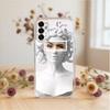 Méduse Mythologie Grecque Coque de Téléphone Pour SamsungA10,12,20,21S,30,31,40,50,51,52,70,71 Housse Transparente