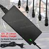 42V 2A încărcător de baterie cu litiu 42V 2A Adaptor de curent continuu cu 5 prize AC100-240V Adaptor de baterie cu mufă SUA/UE pentru vehicule echilibrate cu scuter