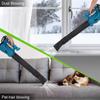 6 Speed Dust Leaf Collector Industry Cordless Air Blower Cleaning Sweeper Garden Tool With 2 battery Snow Blower 4200W 388VF