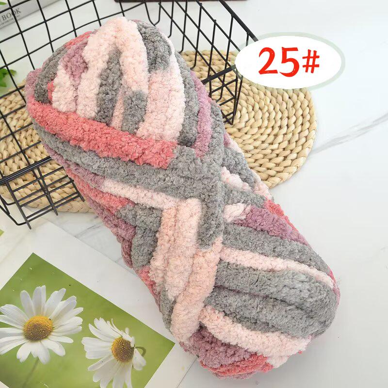 Yarn Suitable for Finger Knitting, Handmade DIY Knitting Materials, Very Thick Yarn Balls for Hand Knitting Blankets, Carpets, Cushions, Scarves, Hats