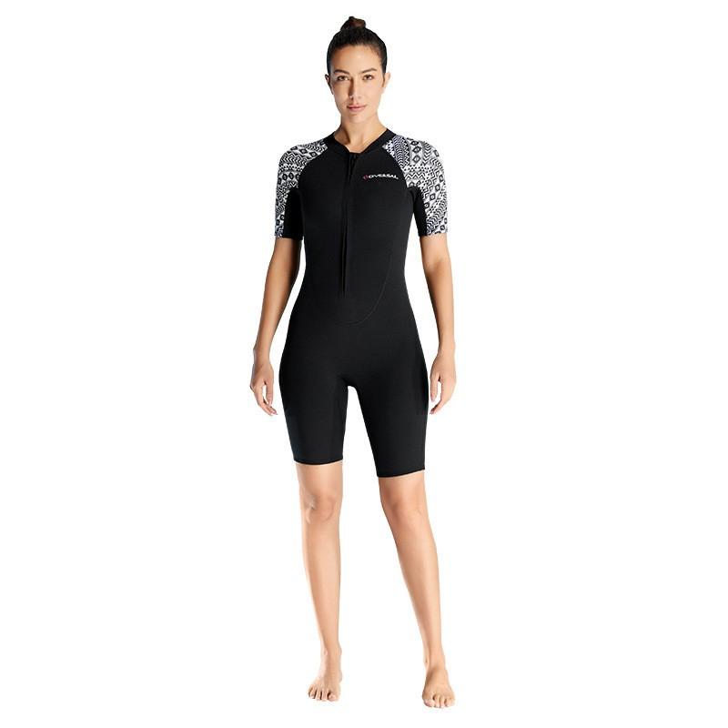 Mens 3mm Full-Body Short Sleeve Wetsuit Scuba Diving Snorkeling Surfing Swimming Jellyfish Protection