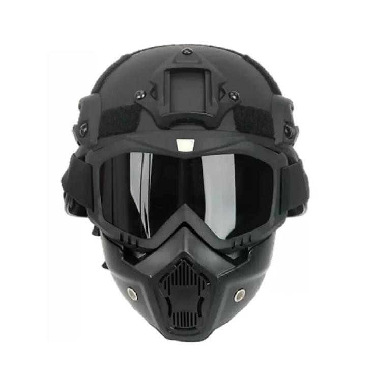 Military Tactical Full Face Helmet MICH