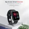 Y68 Waterproof Heart Rate Blood Pressure Monitor Smart Bracelet for iOS Android