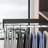 Wardrobe Sliding Rail Pants Hanger Retractable Clothes Rack Modern Bedroom Coat Racks Metal Aesthetic Multifunctional Hangers